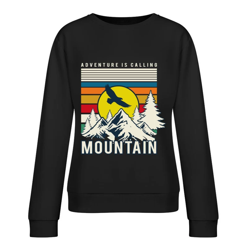 Abenteuer auf dem Berg Damen Pullover Sweatshirt