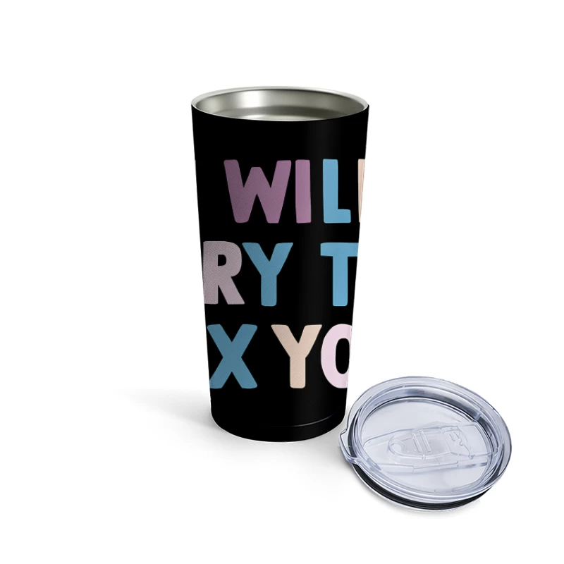 Coldplay Fix You Travel Mug