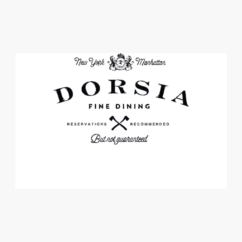 Dorsia Fine Dining Travel Mug