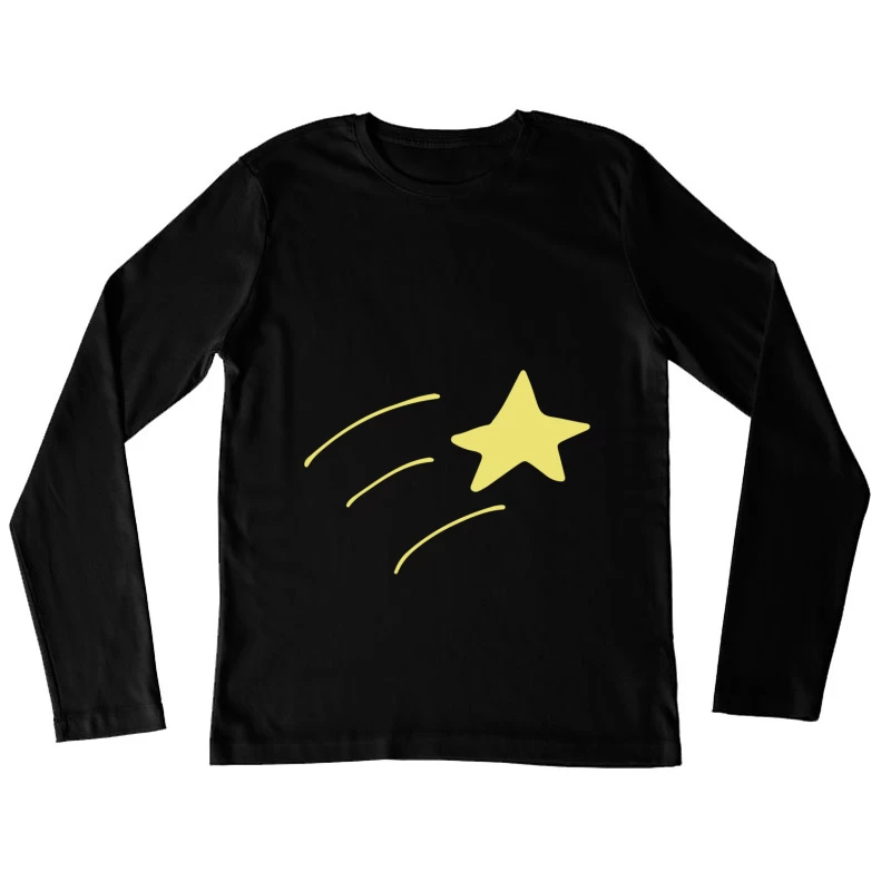 Étoile Filante en Mouvement Femme Manches Longues T-Shirt