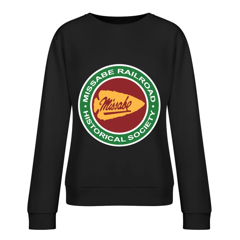Missabe and Iron Range Railroads Female Pullover Sweatshirt