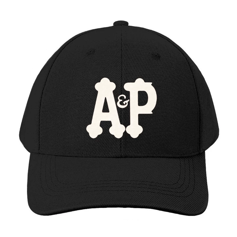 Decorative White AP Letters with Ampersand Baseball Cap