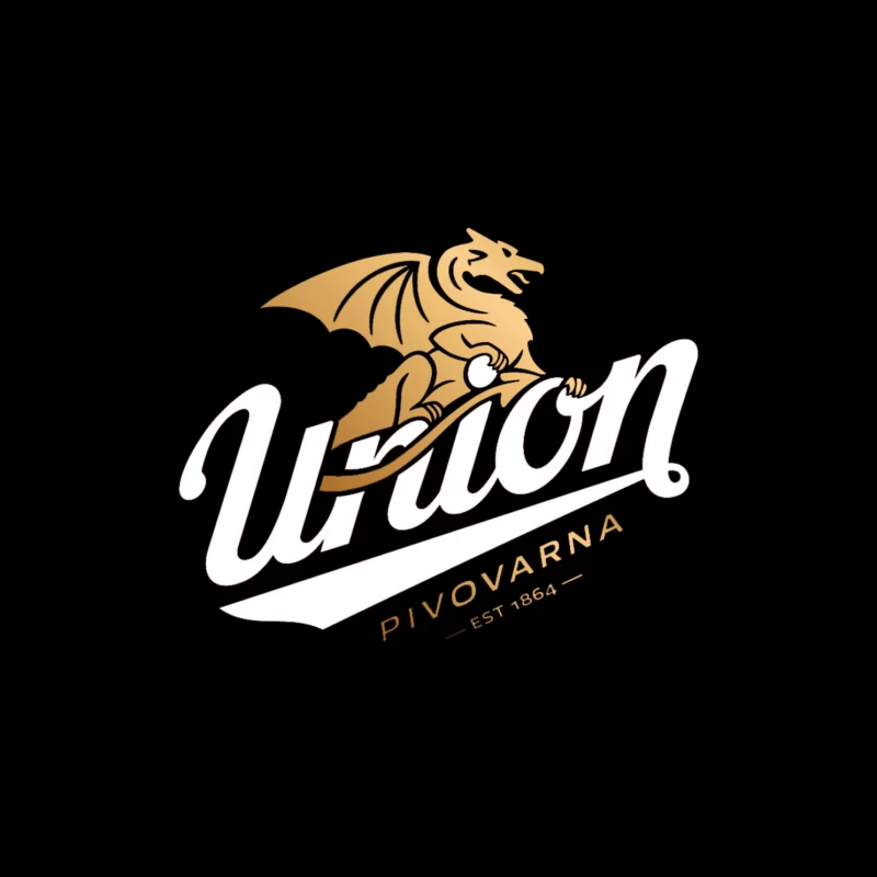 Union Lager Beer Throw Pillow