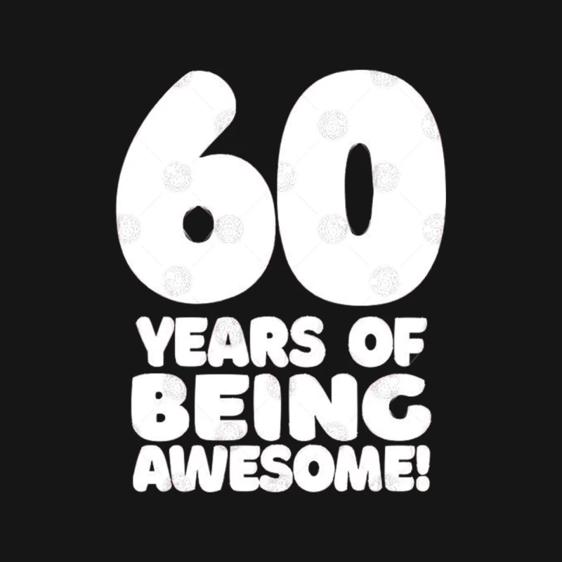 60 Years Of Being Awesome - Funny Birthday Design Mouse Pad