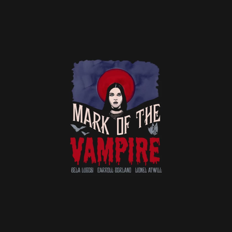 Mark of the Vampire Desk Mat