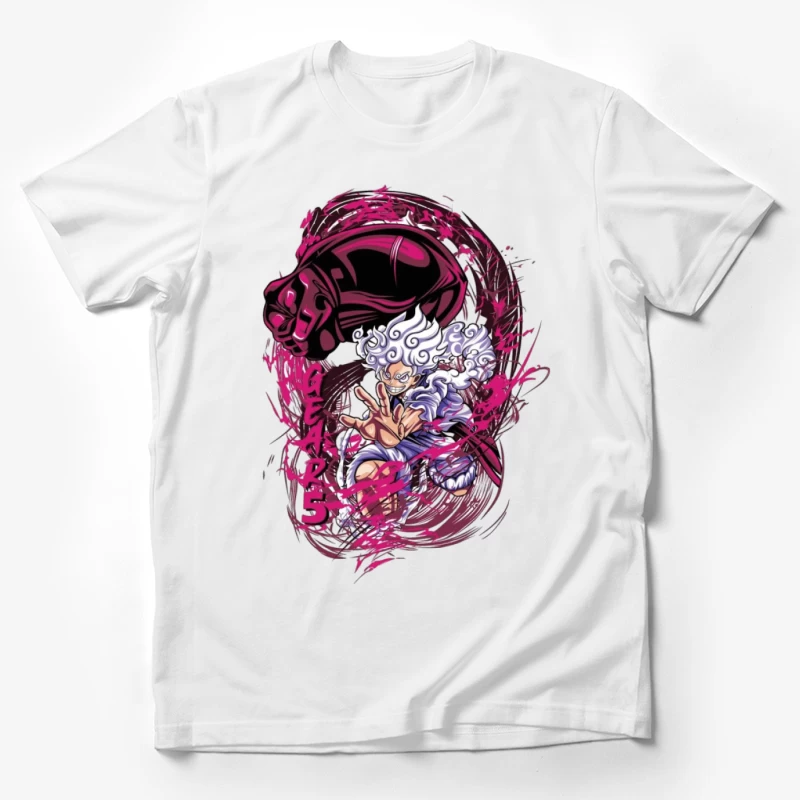Anime-Charakter mit übernatürlicher Kraft Herren T-Shirt