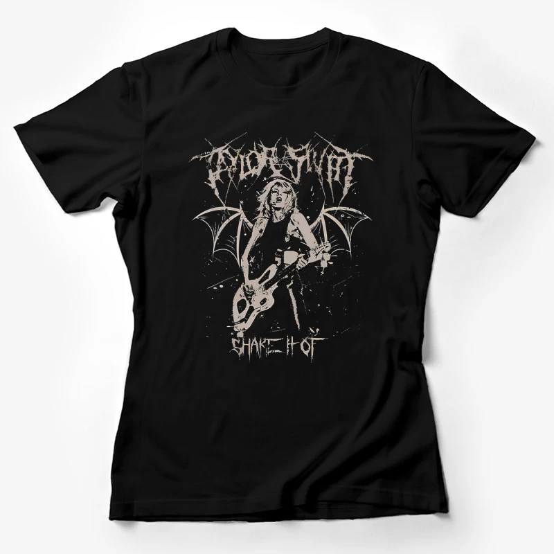 Metal Taylor Swift Shake It Off Female T-Shirt