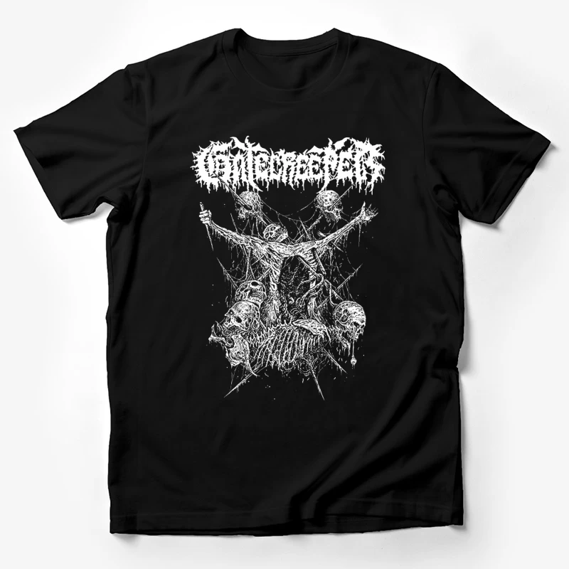 Gatecreeper Skulls Male T-Shirt