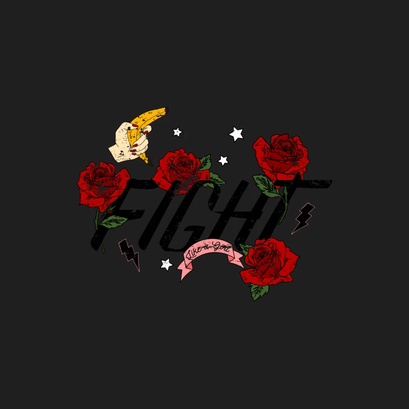Art Vintage avec Roses et Main Homme Débardeur
