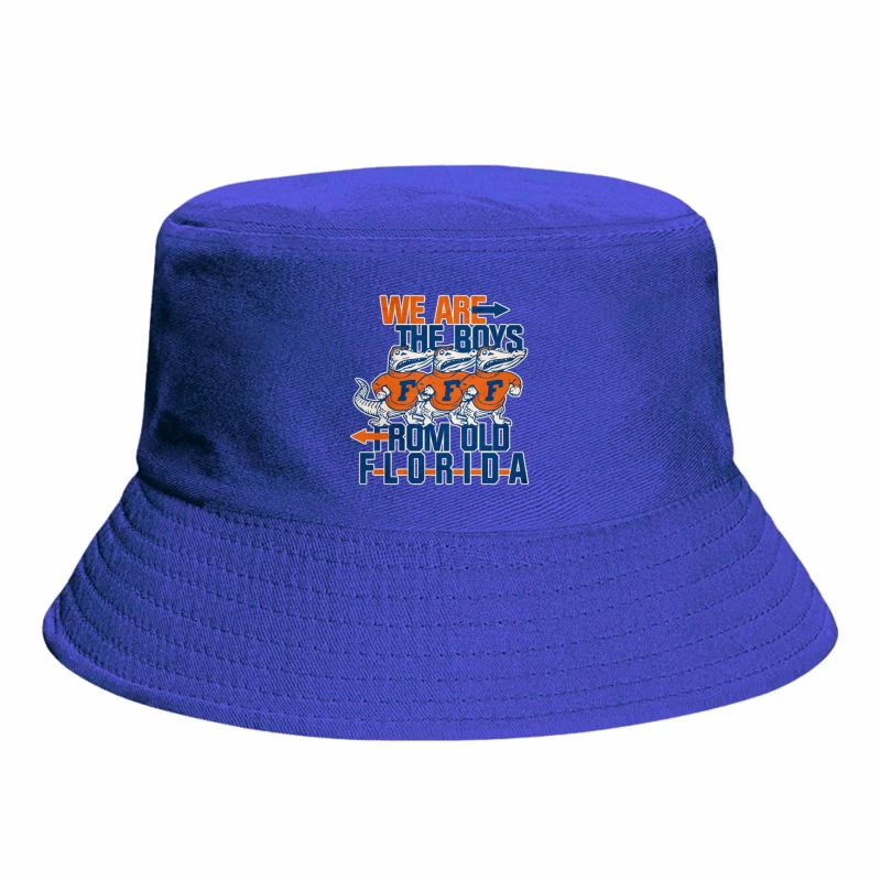 Vintage College Sports - Florida Gators "WE ARE THE BOYS" Bucket Hat