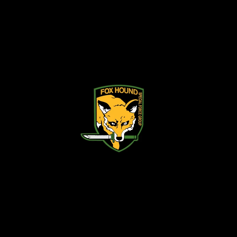 Fox Hound Special Force Group Emblem iPhone Case