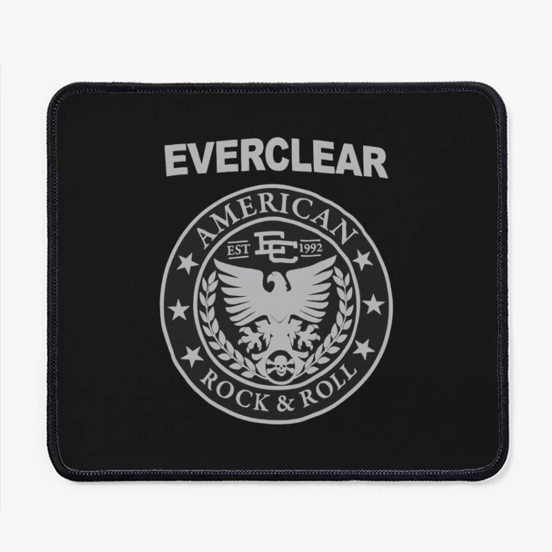 Everclear American Rock & Roll Band Emblem Est. 1992 Mouse Pad