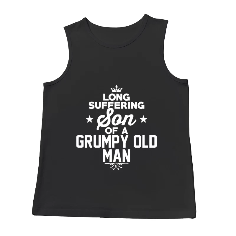Fils d'un vieil homme grincheux Homme Débardeur