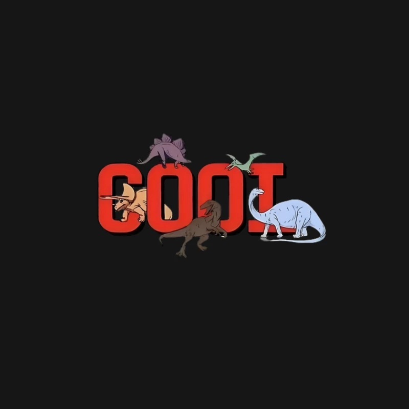 Lettres de dinosaures cool Homme T-Shirt
