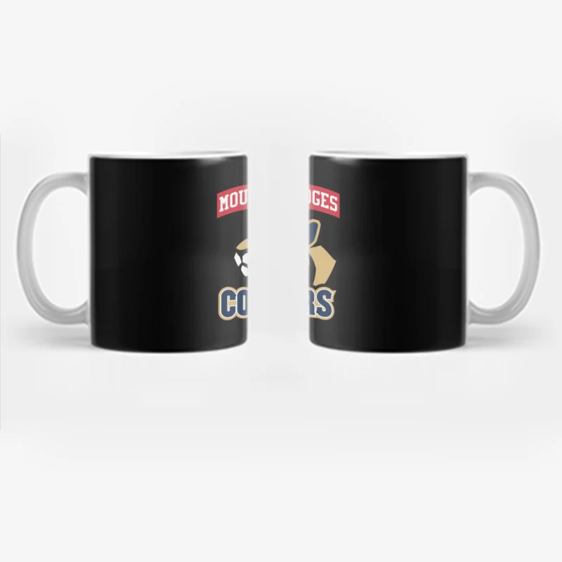 Mount Brydges Cougars Team Logo Coffee Mug