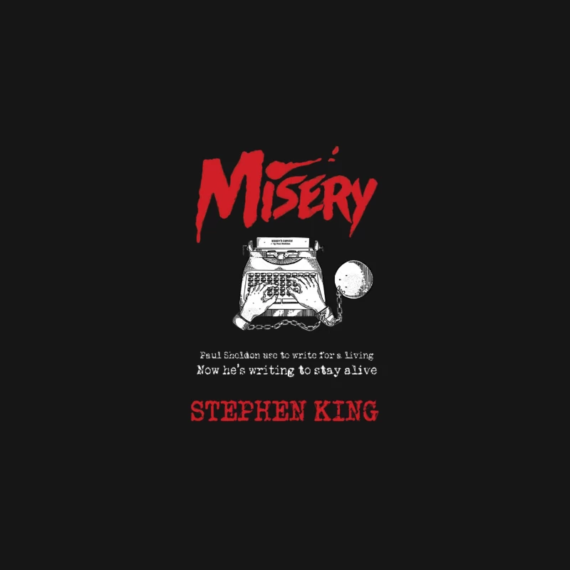 Misery cover tribute Desk Mat