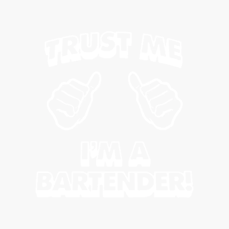 Trust Me I_m A Bartender Cotton Tote Bag