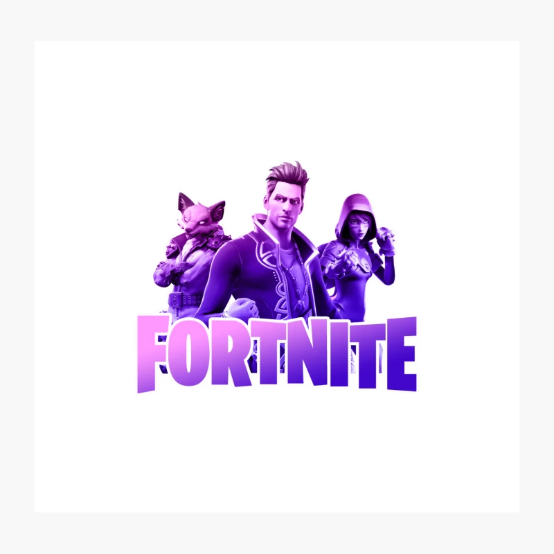 3 FORTNITE Throw Pillow