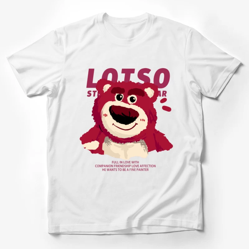 Lotso der Bär mit Freundschaft und Liebe Herren T-Shirt