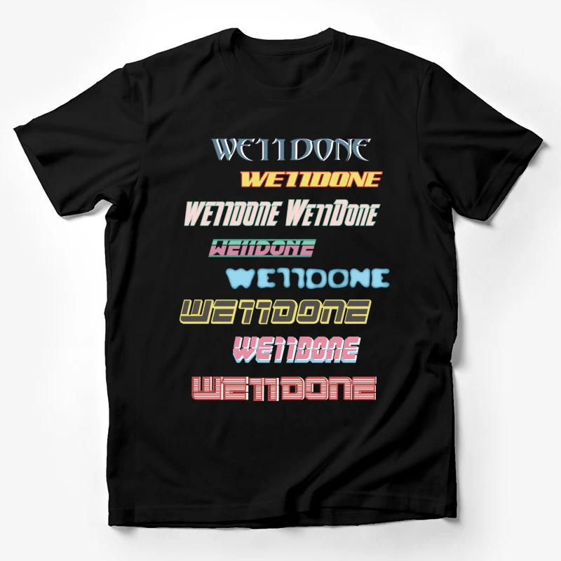 Stilvolle Schriften Designs Herren T-Shirt