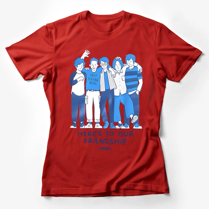 Feiern der Freundschaft Damen T-Shirt