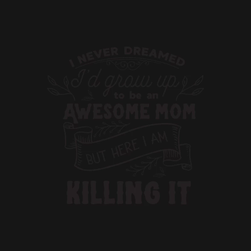 Confiance et Fierté de Maman Femme Manches Longues T-Shirt