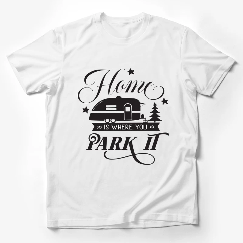 Caravane - Maison est là où vous la garez Homme T-Shirt