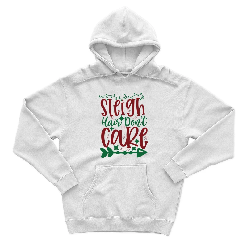 Design de Noël avec slogan amusant Homme Sweat à capuche