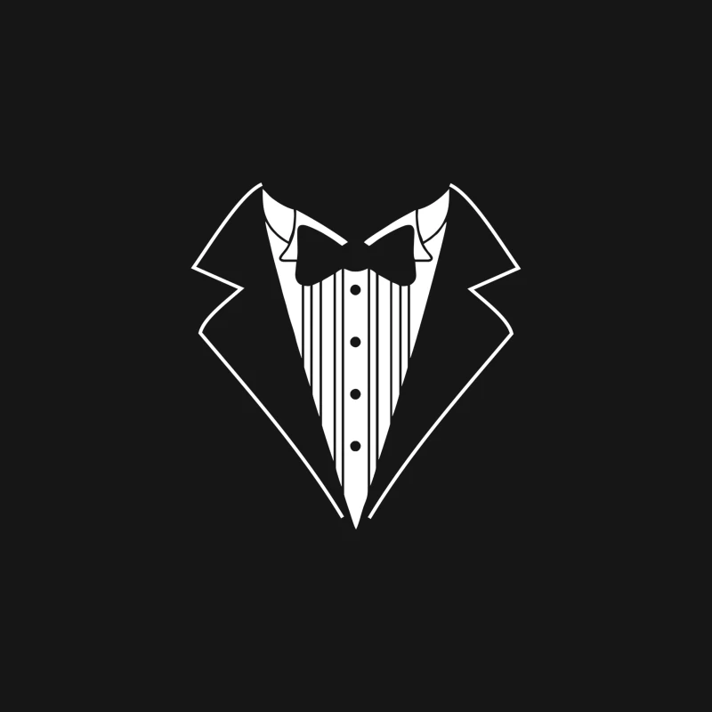 Tuxedo Fancy Dress Funny Desk Mat