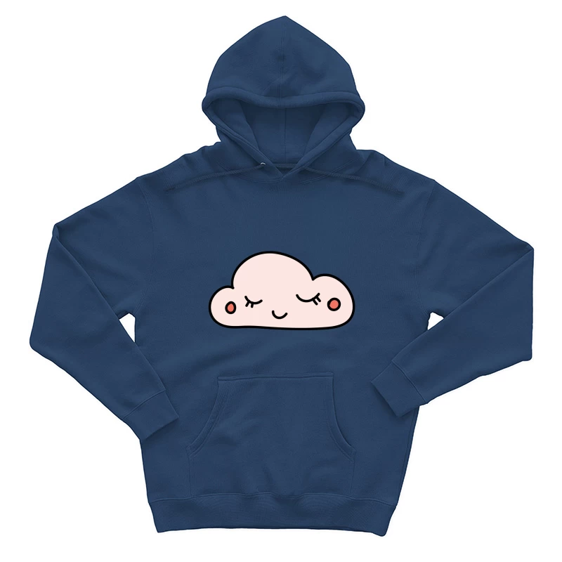 Nuage Kawaii avec Visage Calme Homme Sweat à capuche
