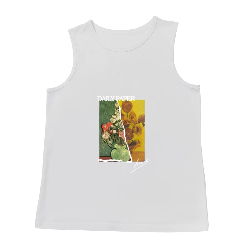 Vincent van Gogh Blumenmischung Herren Tanktops
