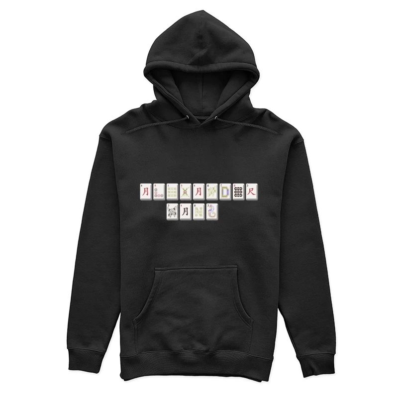 Mahjong-Spielsteine Sammlung Damen Pullover Hoodie