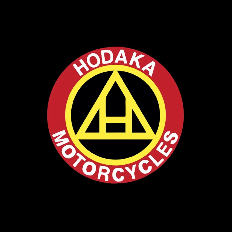 Vintage Hodaka Motorcycles Logo Design Mouse Pad