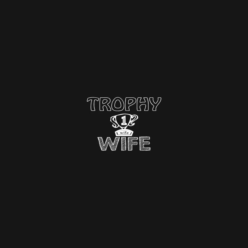 Design humoristique - Trophy Wife Homme Manches Longues T-Shirt