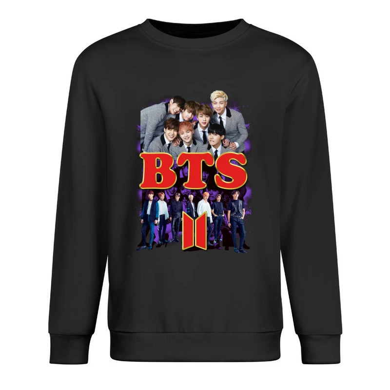 BTS: A K-pop Sensation Male Pullover Sweatshirt