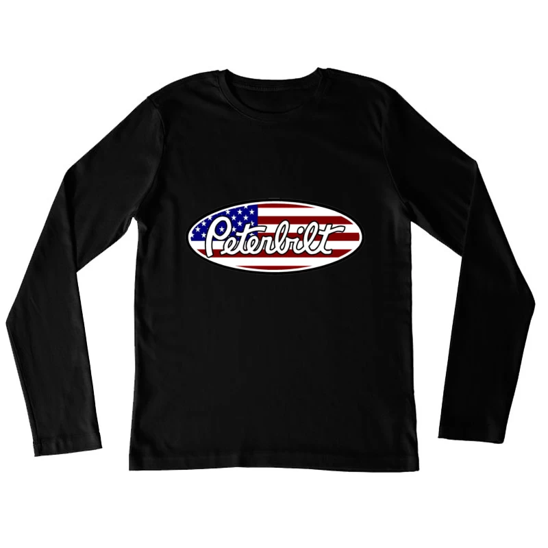 Peterbilt Truck Female Long Sleeve T-Shirt