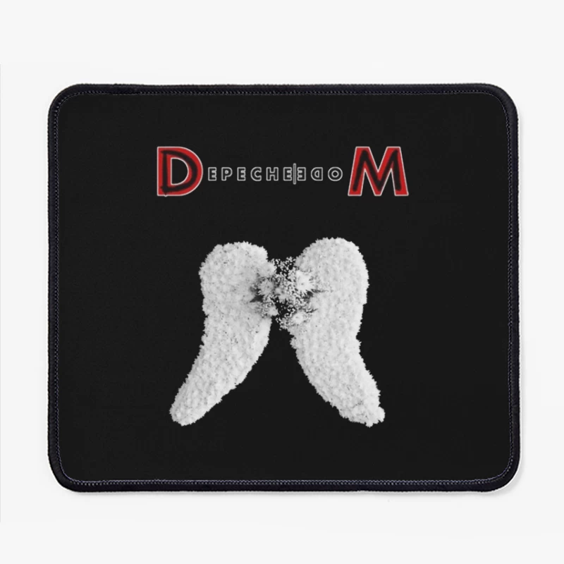 Depeche Mode Angel Wings Logo Design Mouse Pad