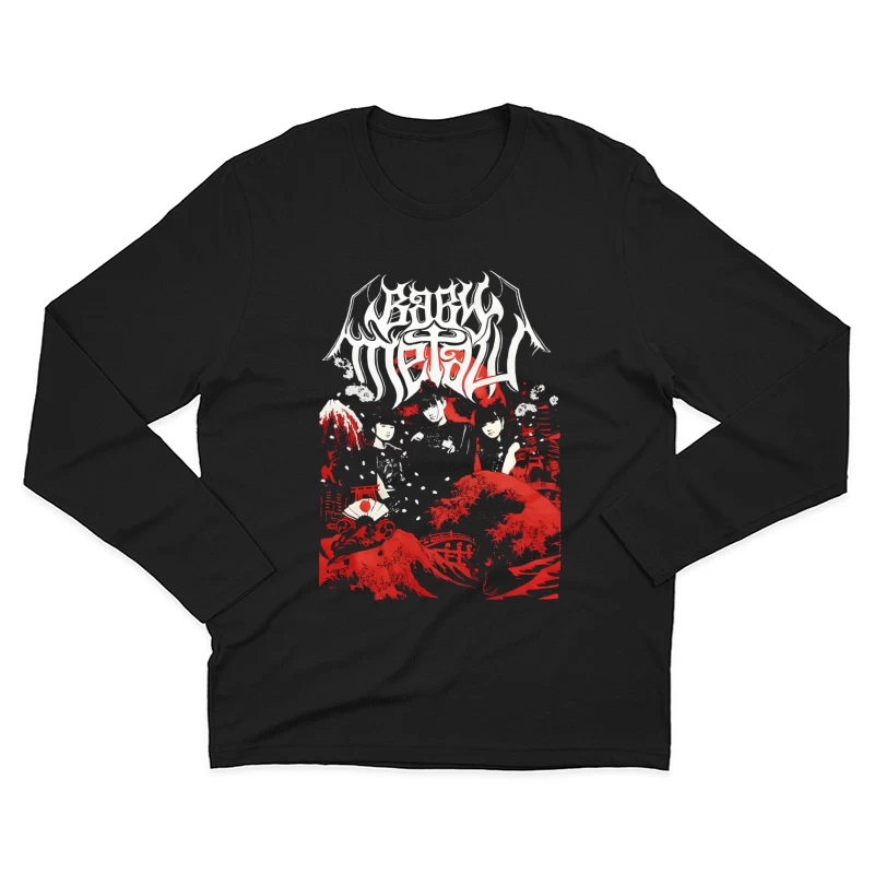 Babymetal Kawaii Male Long Sleeve T-Shirt