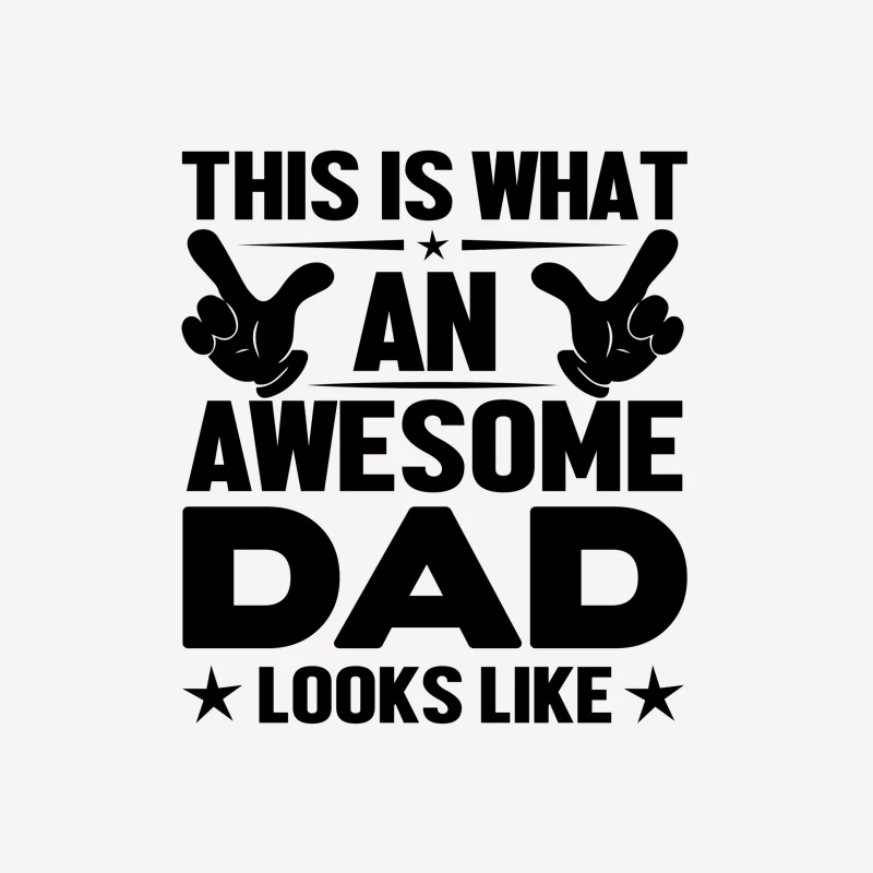 C'est à ça que ressemble un papa génial Femme T-Shirt
