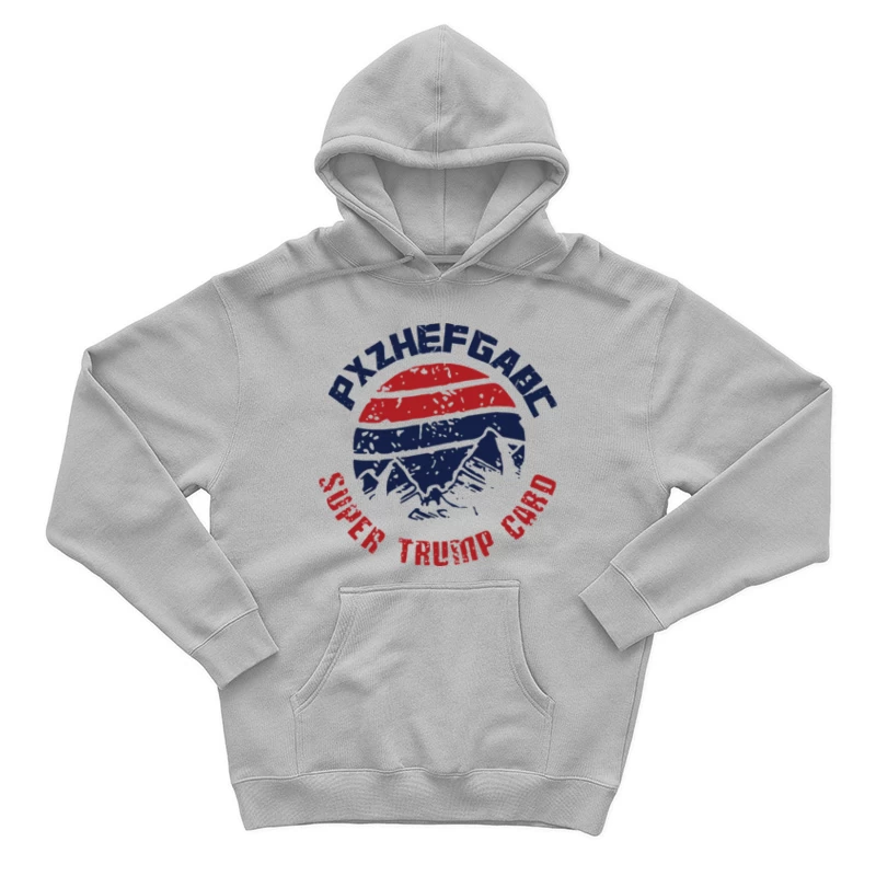 Berg, Super Trumpf Karte, Grafikdesign Herren Pullover Hoodie