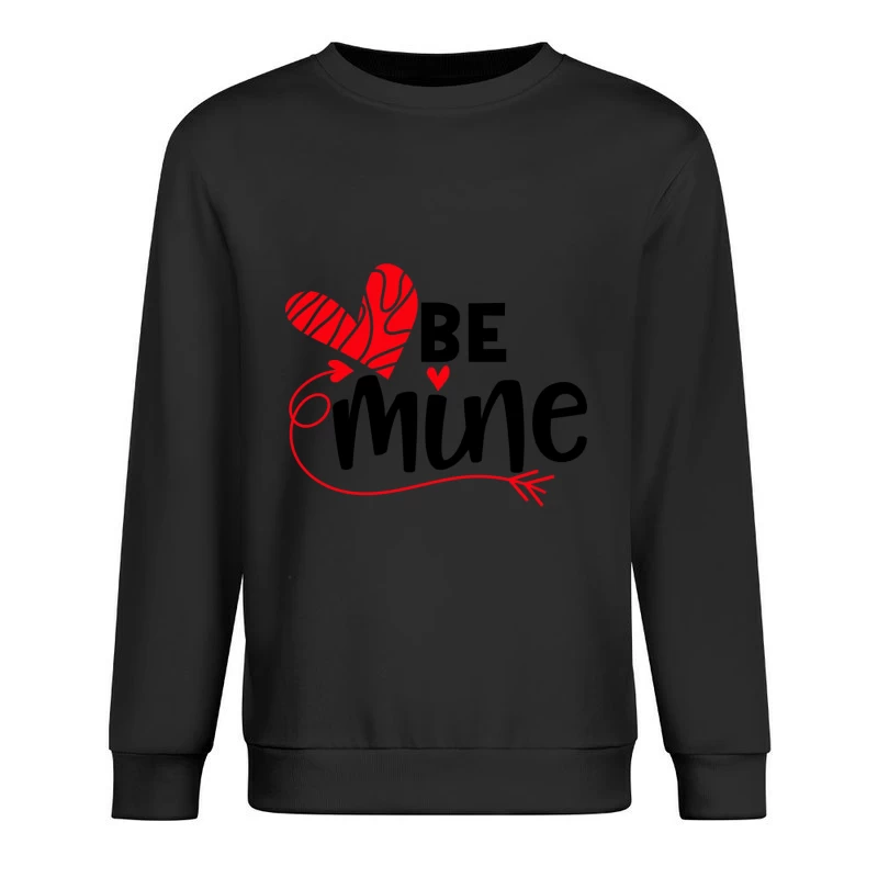 Graphisme Cœur Amour Rouge: Message Romantique Homme Sweat-shirt à enfiler