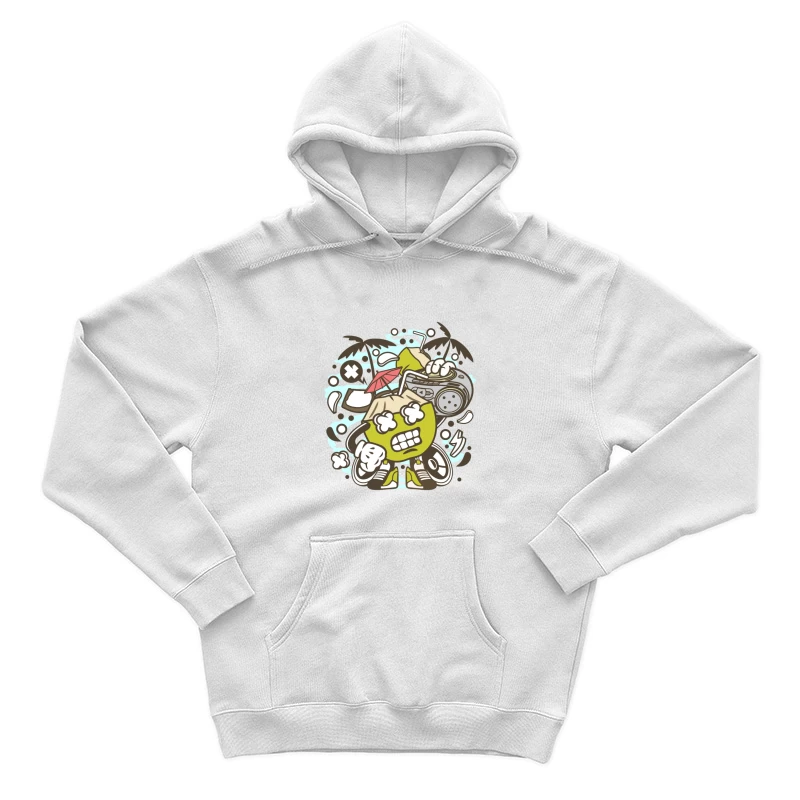 Coco Funky avec Boombox Homme Sweat à capuche