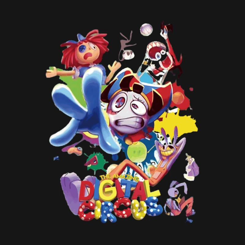 Der erstaunliche digitale Zirkus Damen Langarm T-Shirt