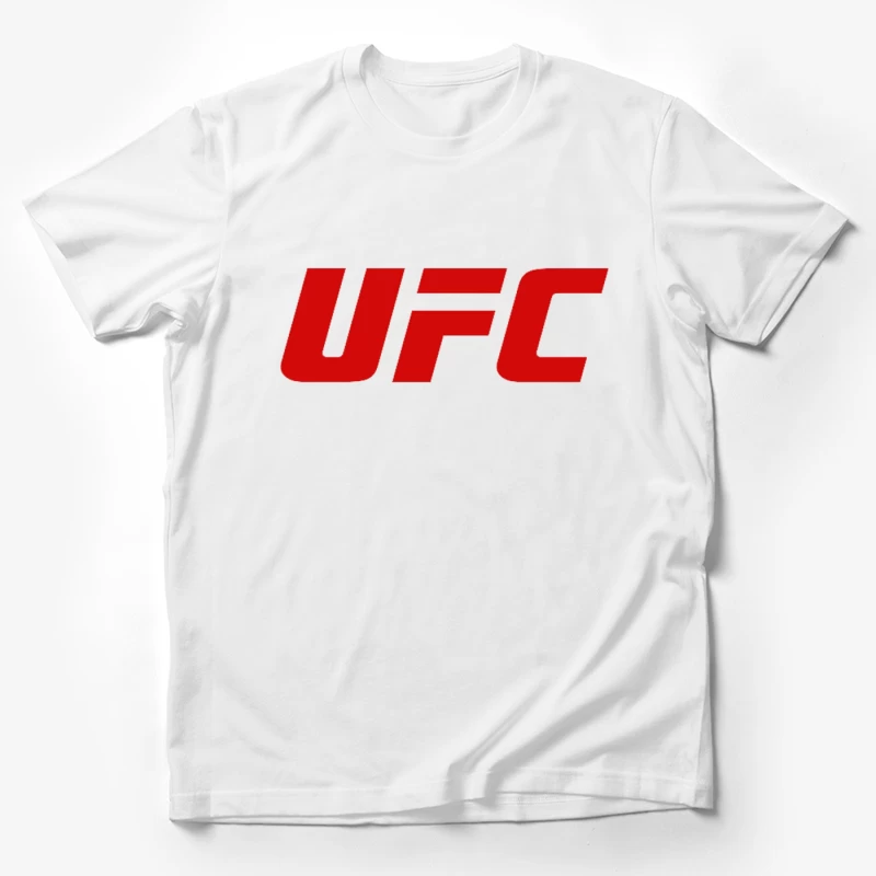 UFC (Ultimate Fighting Championship) Official Red Logo Male T-Shirt