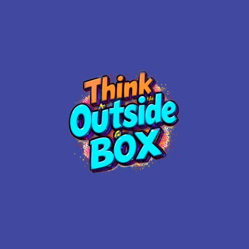 Think Outside the Box: A Creative and Inspirational Design Desk Mat