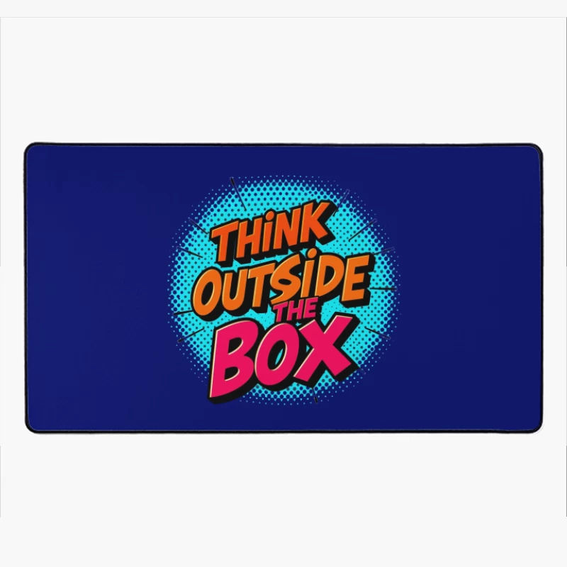 Creative Thinking Inspiration Desk Mat