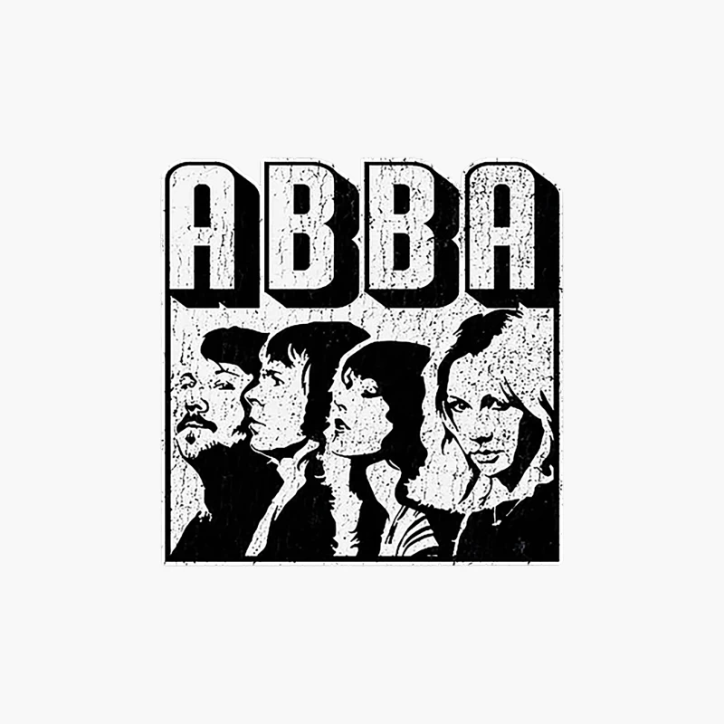 Abba Retro Cotton Tote Bag