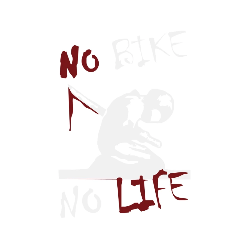 No Bike No Life Tapestry