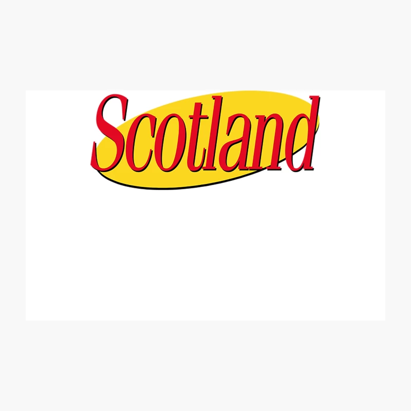 90s TV Scottish Logo Travel Mug
