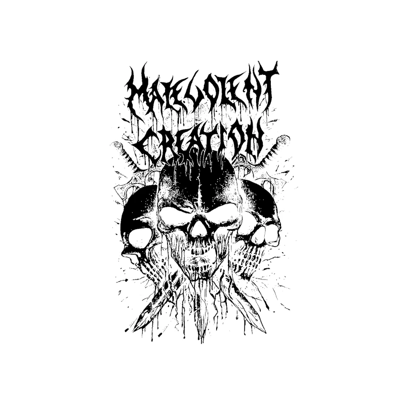 Malevolent Creation Throw Pillow